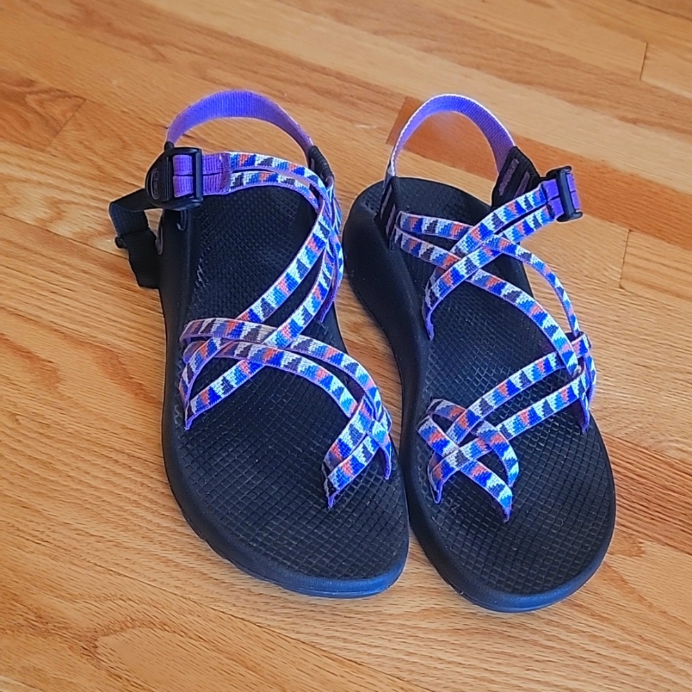 Chaco Multistrap Sandals with Toe Loop - Picture 2 of 11